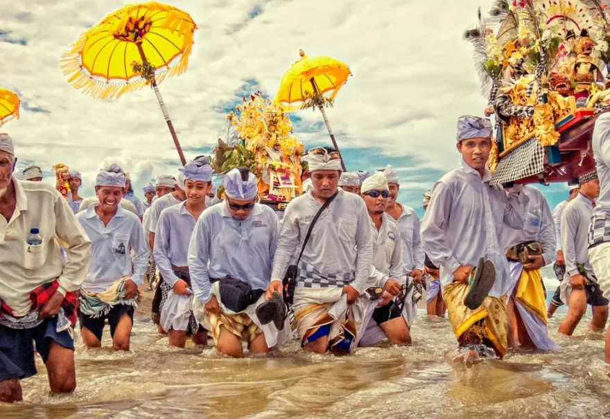 Traditional Lao cultural procession representing locally hosted cultural journeys.